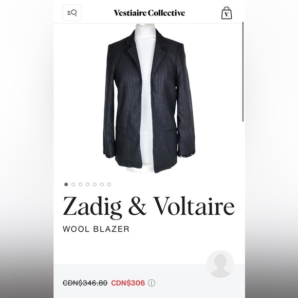 Zadig & Voiltaire blazer. - Picture 2 of 7